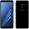 Image de Samsung Galaxy A8 (2018) - 4G smartphone - double SIM - RAM 4 Go / Mémoire interne 32 Go - microSD slot - OLED display - 5.6" - 2220 x 1080 pixels - rear camera 16 MP - 2x front cameras 16 MP, 8 MP - noir en occasion ou reconditionné