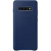 Image de Samsung Coque en Cuir Bleu Marine Galaxy S 10+
