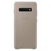 Image de Samsung Coque en Cuir Gris Galaxy S 10+