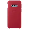 Image de Beetlecase Housse en Cuir pour Samsung Galaxy S10E - Rouge