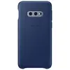 Image de Coque en Cuir Bleu Marine Galaxy S 10 E