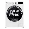Image de LG AI DD D4R5010TSWS Lave-sécheuse 10/6 kg Série R5 Classe D, Machine à laver et sèche-linge ensemble, 1400 tours, TurboWash360, Lavage à vapeur, Eco Hybrid, Allergy Care, Moteur Inverter Direct