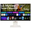 Image de LG MyView Smart Monitor 32SR83U-W.AEU Tout-en-Un 32, Dalle IPS résolution FHD (3840x2160), 5ms GtG 60Hz, HDR 10, DCI-P3 95%, inclinable, réglable en Hauteur