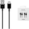 Image de SAMSUNG Câble USB-A vers USB Type-C, 150 cm (Pack de 2 câbles), Noir pour Smartphone et Tablette
