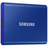 Image de Samsung SSD Externe T7 500 Go, Bleu, MU-PC500H/WW, Vitesse de lecture/écriture jusqu'à 1050 Mo/s, Sécurisation par mot de passe