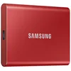 Image de Samsung SSD Externe T7 500 Go, Rouge, MU-PC500R/WW, Vitesse de lecture/écriture jusqu'à 1050 Mo/s, Sécurisation par mot de passe