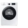 Image de Samsung DV80TA220AE - Sèche-linge - largeur : 60 cm - profondeur : 65 cm - hauteur : 85 cm - chargement frontal - blanc avec porte noire en occasion ou reconditionné