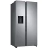 Image de Samsung RS6GA884CSL/EG Side-by-Side Kühlschrank, 178 cm, 635  , WiFi-Steuerung, 35 dB(A) Geräuschlevel, Wasser- und Eisspender, Metal Cooling, Frischwasseranschluss, Edelstahl Look