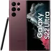 Image de Samsung Galaxy S22 Ultra 5G Smartphone, écran AMOLED dynamique de 6,8 ", 120 Hz, HDR10+, appareil photo 108 MP, batterie 5000 mAh, SIM hybride, Android 12 à 13, version allemande (256 Go, bordeaux)