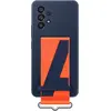 Image de Coque SAMSUNG A53 Silicone avec Laniere bleu