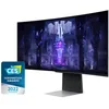 Image de Samsung Ecran PC Odyssey OLED G8 34’’ 175Hz , 0.1ms, Dalle OLED Incurvée 1800R,UWQHD: 3440 x 1440, AMD FreeSync Premium Pro,Core Lightning +,Smart, Inclinable-Ajustable en hauteur, USB C, Micro HDMI