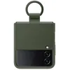 Image de Samsung Coque Silicone avec Anneau Khaki Flip 4