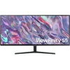 Image de Samsung Écran PC View Finity S50GC 34" , Flat , UWQHD 3440x1440 , 100Hz , VA , 5ms , Flat , HDR10 , 3000:1 , HDMI , DisplayPort