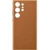 Image de Coque en Cuir pour Samsung Galaxy S23 Ultra 5G Beige Crème