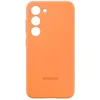 Image de Coque en Silicone pour Samsung Galaxy S23+ 5G Orange Abricot