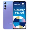 Image de Smartphone Samsung Galaxy A34 6,6" 5G Nano SIM 128 Go Violet en occasion ou reconditionné