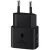 Image de Chargeur pour téléphone Mobile Samsung Chargeur Secteur 25W avec Cable USBC Noir