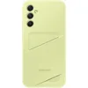 Image de Coque Souple Ultra Fine avec Porte Carte intégré pour Samsung Galaxy A34 5G Vert