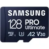 Image de Samsung 128 Go PRO Ultimate Carte Mémoire Micro SDXC jusqu'à 200 Mo/s avec Adaptateur USB, MB-MY128SB/WW