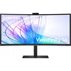 Image de Samsung Ecran PC ViewFinity S65VC, 34" 100Hz - Dalle VA Incurvée 1000R, Résolution WQHD : 3440 x 1440 , 5ms, 3000:1, Adaptative Picture, Auto Source Switch+, KVM Switch,Pied Ajustable, Display port