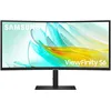 Image de Samsung Écran PC ViewFinity S65UC 34'', 100Hz - Dalle VA, WQHD (3440 x 1440), 5ms, Inclinable, Orientable, Ajustable en hauteur, KVM Switch, USB-C (90W), LAN, LS34C652UAUXEN