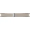 Image de Accessoires bracelet et montre connectée Samsung Bracelet Simili cuir S M 115mm G Watch 6 Taupe