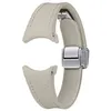 Image de Bracelet hybride en simili cuir pour Samsung Galaxy Watch Series 115 mm S/M Taupe en occasion ou reconditionné