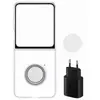 Image de Pack SAMSUNG Z Flip 5 transparente + secteur 25W