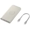 Image de Batterie externe sans fil à induction Samsung 10000 mAh Beige en occasion ou reconditionné
