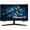 Image de Samsung Odyssey G5 S27CG554EU - G55C Series - écran LED - jeux - incurvé - 27" - 2560 x 1440 QHD @ 165 Hz - VA - 300 cd/m² - 2500:1 - HDR10 - 1 ms - HDMI, DisplayPort - noir en occasion ou reconditionné