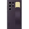 Image de Coque en silicone avec lanière pour Samsung Galaxy S24 Ultra Violet Foncé en occasion ou reconditionné