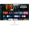 Image de Samsung Smart Monitor M7 Blanc - 32'' - Dalle VA, UHD 4K (3840 x 2160), 60Hz, 4ms, Inclinable, 2 x HDMI (2.0), USB-C (65W), 3 x USB-A, Smart TV, Gaming Hub, LS32DM703UUXEN