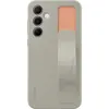 Image de Coque en silicone avec lanière pour Samsung Galaxy A55 5G Gris en occasion ou reconditionné