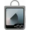 Image de Coque SAMSUNG Z Flip6 silicone Gris avec anneau