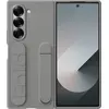 Image de Coque SAMSUNG Z Fold6 Gris stand avec lanière