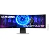 Image de Samsung Ecran PC Odyssey OLED G9 240Hz, Sans Reflet, 0.03ms, Dalle OLED 1800R, Résolution 5120 x 1440, 1 000 000 : 1, 32:9, Compatible G-Sync,Smart, HDMI, DisplayPort, Pied ajustable