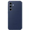 Image de Etui Smart View avec porte-carte Galaxy S24 FE Bleu