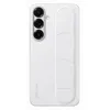 Image de Coque en silicone avec lanière et support pour Samsung Galaxy S25+ Blanc en occasion ou reconditionné