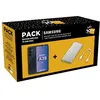 Image de Pack Smartphone Samsung Galaxy A35 6,6" 5G Nano SIM 128 Go Bleu Nuit + Batterie externe rapide 25 W Blanc 70 ans FNAC en occasion ou reconditionné