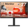 Image de LG Ultrafine  27BA560-B Écran PC bureautique 27" - Dalle IPS résolution FHD (1920x1080), 5ms 100Hz, sRGB 99% (CIE1931), inclinable, Orientation Gauche/Droite, réglable en Hauteur