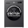 Image de LG F4NX1009NMB Machine à Laver 9kg Chargeur Frontal Série X1, Classe A, 1400 Tours WiFi, 6 Motion Direct Drive, Lavage à vapeur, Allergy Care, Autonome, Noir Moyen