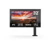 Image de LG Ultrafine  32UN880K-B Ecran PC 4K 32" - Dalle IPS résolution UHD (3840 x 2160), 5ms 60Hz, HDR 10, DCI-P3 95% (CIE1976), inclinable, Orientation Gauche/Droite, réglable en Hauteur, Mode Portrait