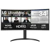 Image de Ecran PC gaming LG UltraWide 34WR55QK-B 34" Incurvé 100 Hz WQHD en occasion ou reconditionné