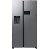 Image de Samsung RS90F64EDT Réfrigérateur Américain Side-by-Side 621 L, Écran Tactile AI Home 9", Distributeur Eau et Glace, Metal Cooling, SmartThings, Platinum Inox