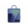 Image de Samsung EF-PF766 - Coque de Protection en Silicone avec Anneau de Support pour Smartphone Galaxy Z Flip7 - Résistante aux Chocs - Fine et adhérente - Bleu