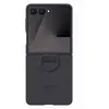 Image de Coque SAMSUNG Z Flip 7 silicone anneau noir