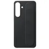 Image de Coque en silicone avec lanière et fonction Stand Noir pour Samsung Galaxy S25 FE en occasion ou reconditionné