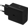 Image de Samsung EP-T6010 Chargeur d'origine 60 W Super Fast Charging, Port USB-C (sans câble), Noir