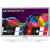 Image de LG - 24TN510S- WZ - Téléviseur-Moniteur Intelligent, 24", écran LED HD (1366 x 768, 16:9, DVB-T2/C/S2, WiFi, Miracast, 10 W, 2 x HDMI 1.4, 1 USB 2.0, Optique, LAN RJ45, VESA 75 x 75), Blanc