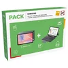 Image de Pack Tablette tactile Samsung Galaxy Tab S10 Lite 10,9" 128 Go Gris + Book cover keyboard BT avec clavier détachable en occasion ou reconditionné